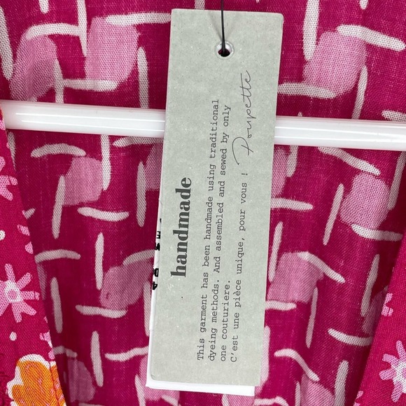 Poupette St Barth Reine Floral Shirt Dress Size - Picture 7 of 10